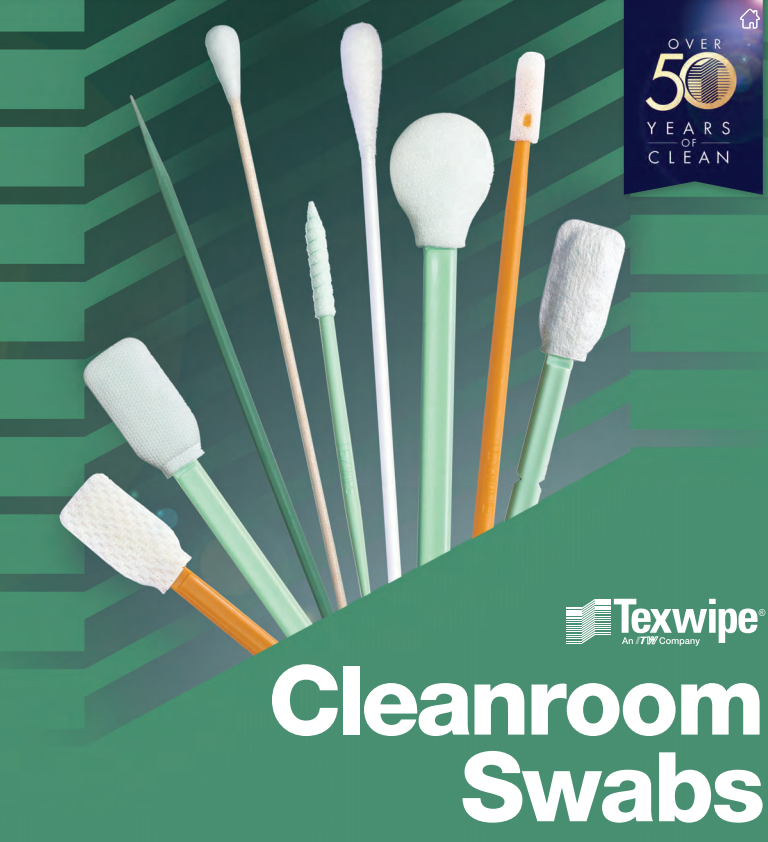 Texwipe cleanroom swabs
